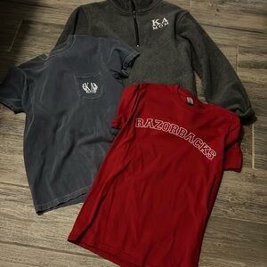 KA mom and Razorback gear